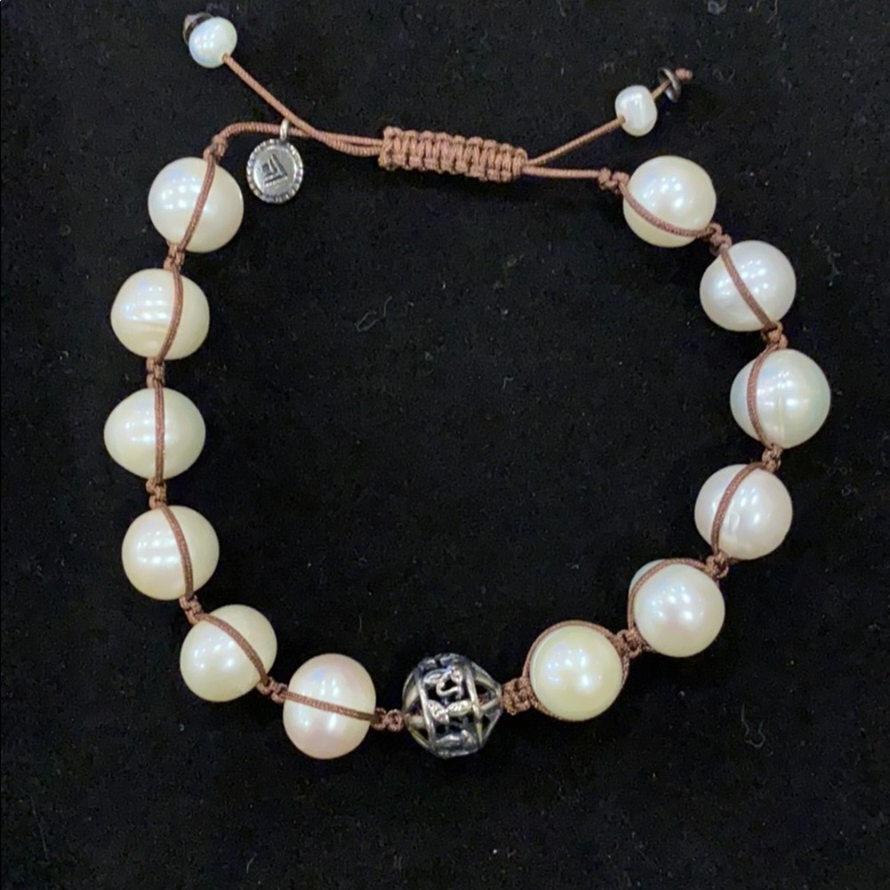 Silpada Rugged Pearls Bracelet.